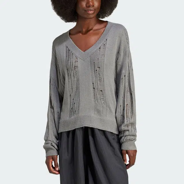 adidas originals DISTRESSED CREW SWEATSHIRT V