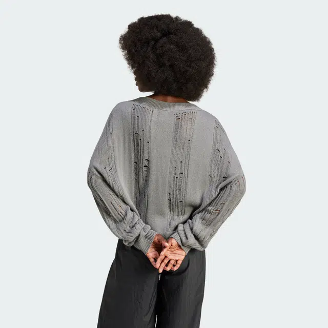 adidas originals DISTRESSED CREW SWEATSHIRT V