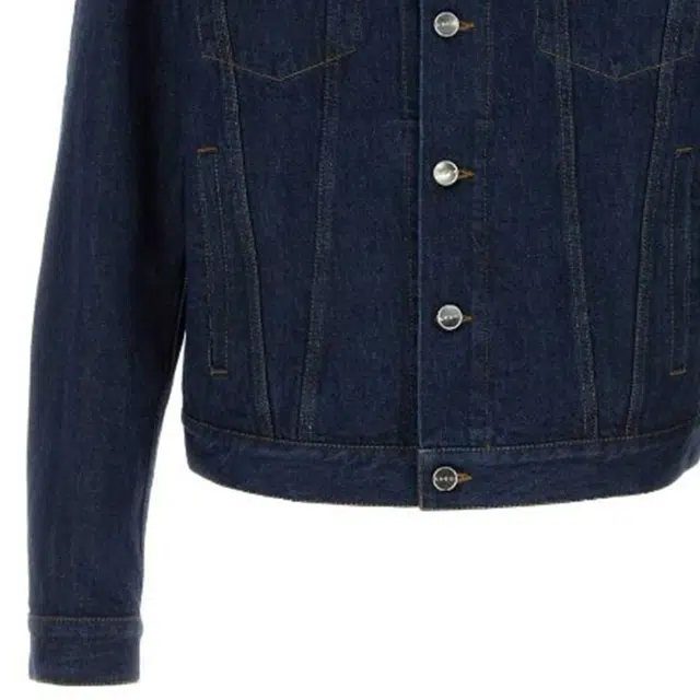 GUCCI FW25 Cotton Webbing Denim Jacket
