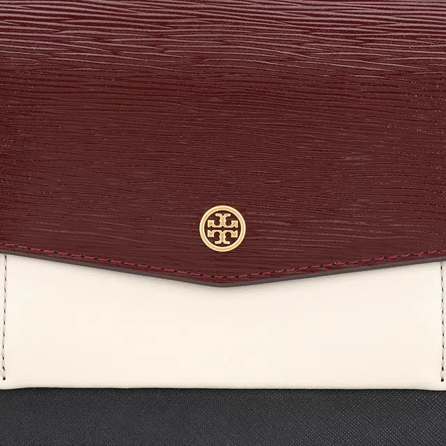 Tory Burch Robinson Brown Red
