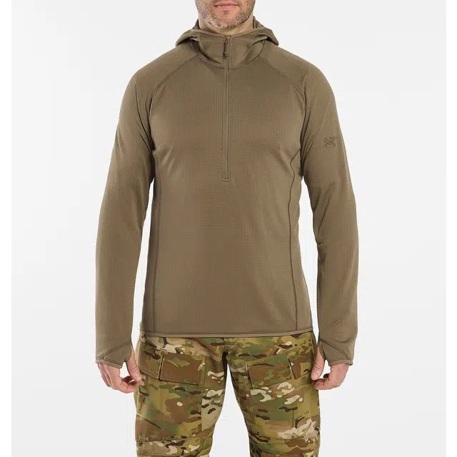 ARC'TERYX Leaf Delta AR 1/2 Zip Neck Hoody