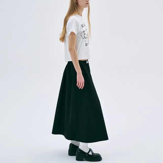 MARDI MERCREDI SS25 SLIM TSHIRT DDANJI CH.06 IVORY BLACK T