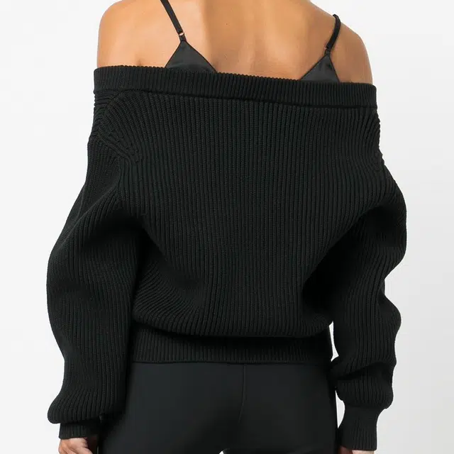 Alexander Wang SS22 Satin Strap Sweater