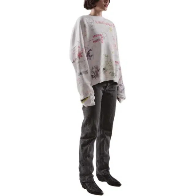 Paly Hollywood SS25 GOOD TIMES ARE OVER 2.0 CREWNECK T
