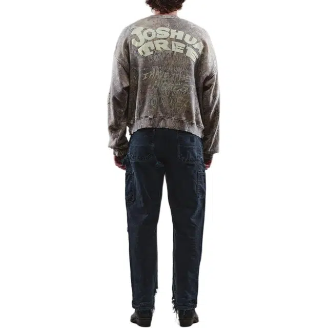 Paly Hollywood SS25 EMOTIONAL PAIN CAMO CREWNECK