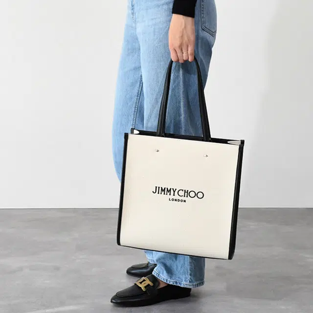 Jimmy Choo Logo Tote