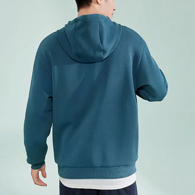 乔丹 综训系列 连帽长袖休闲运动卫衣 男款 幽蓝色