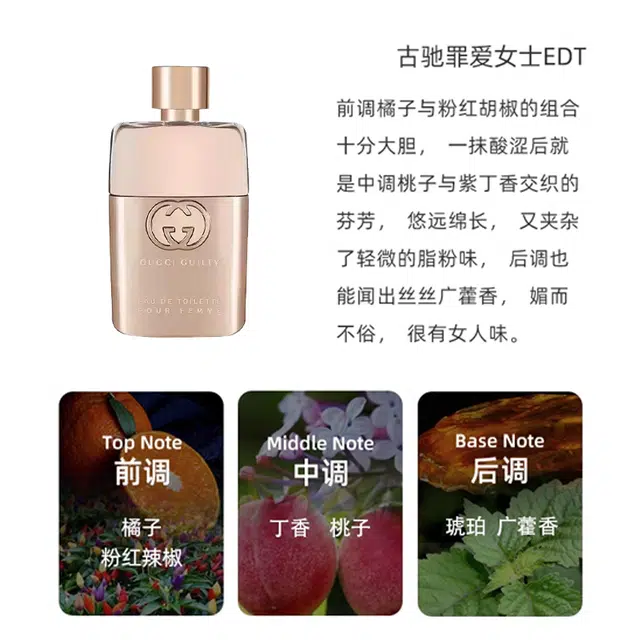 GUCCI EDT 7.4ml30ml50ml90ml