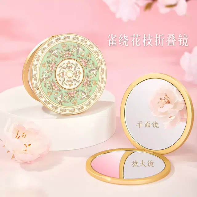 宫廷宝贝 折叠随身化妆镜 便携