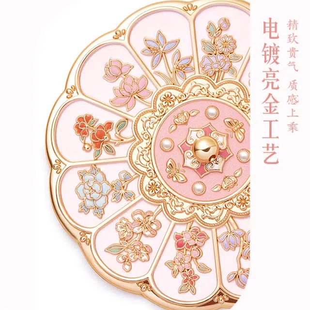 宫廷宝贝 十二花神折叠化妆镜 便携