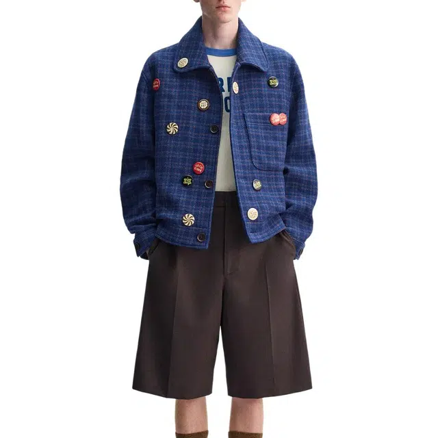 ZARA x Harry Lambert Plaid Jacket