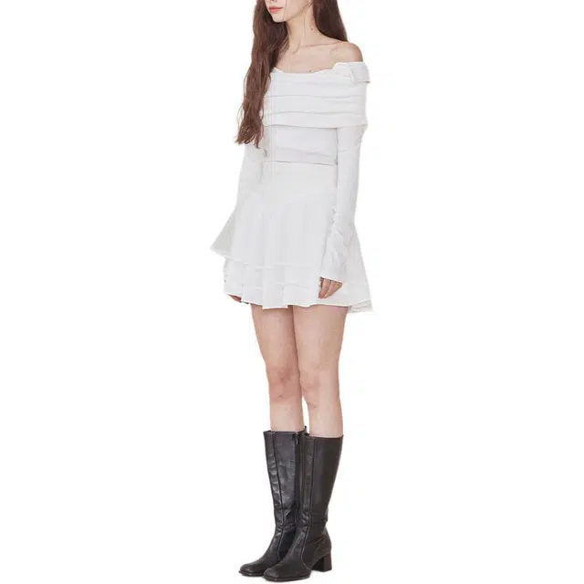 NOT YOUR ROSE FW24 Fairy skirt Ivory