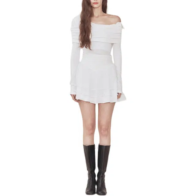 NOT YOUR ROSE FW24 Fairy skirt Ivory