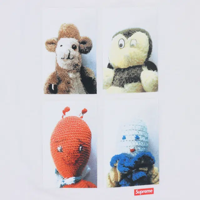 Supreme FW18 Mike Kelley AhhYouth Tee White T