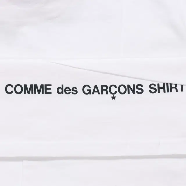 Supreme x Comme des Garcons SHIRT Split Box Logo Tee White LogoT