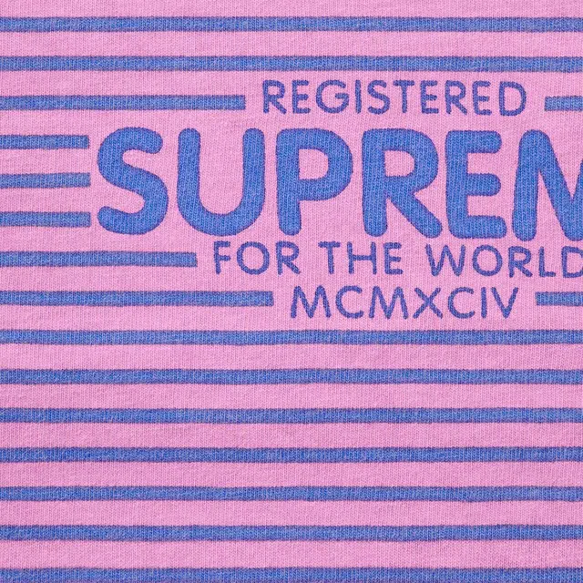 Supreme FW20 Week 8 Micro Stripe LS Top T