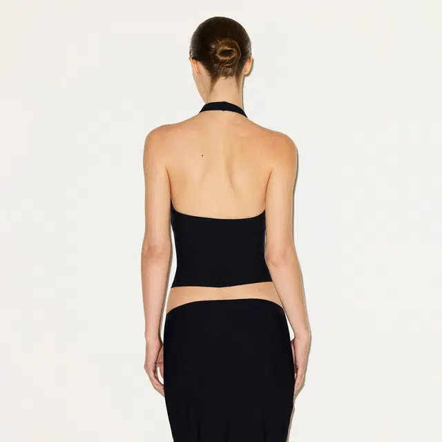 SKIMS FW25 CLING MATTE HALTER TOP