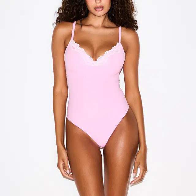 SKIMS FW25 FITS EVERYBODY LACE PUSH-UP SUIT V