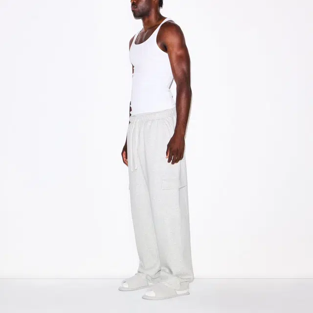 SKIMS FW25 FLEECE LOUNGE MENS CARGO PANT
