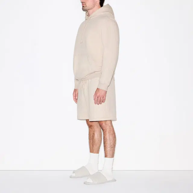 SKIMS FW25 FLEECE LOUNGE MENS CLASSIC HOODIE