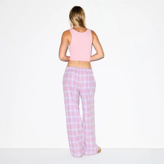 SKIMS FW25 FLANNEL SLEEP OVERSIZED PANT