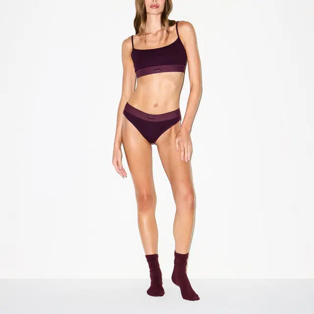 SKIMS FW25 COTTON RIB BRIEF