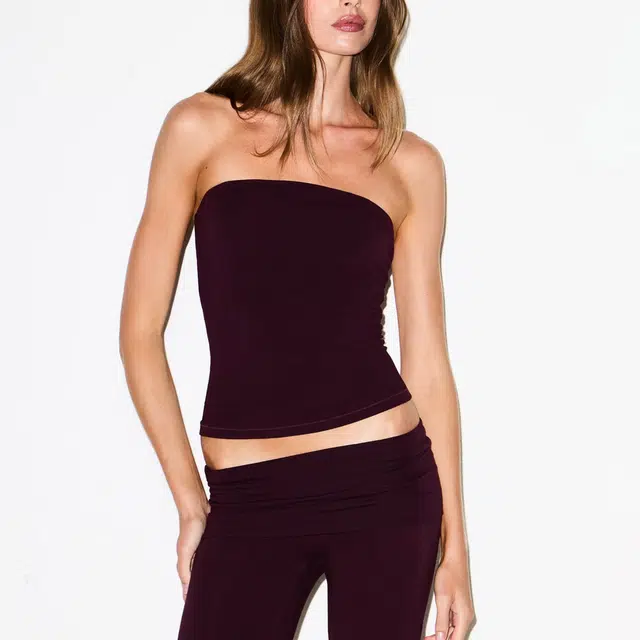SKIMS FW25 COTTON JERSEY TUBE TOP
