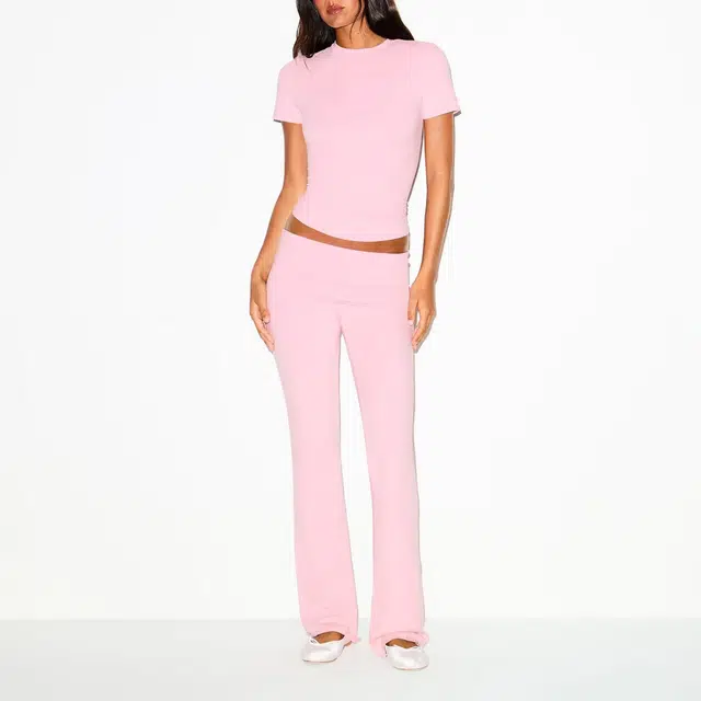 SKIMS COTTON JERSEY T-SHIRT T