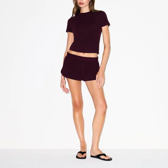 SKIMS COTTON JERSEY T-SHIRT T