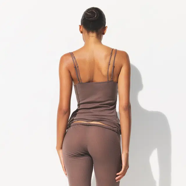 SKIMS FW25 SHEER RIB LONG CAMI