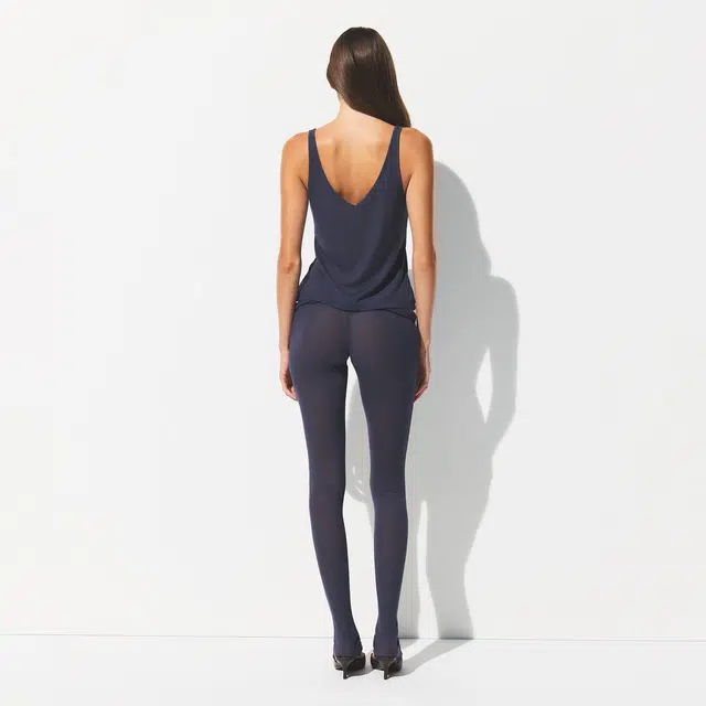 SKIMS FW25 SHEER RIB V NECK TANK V