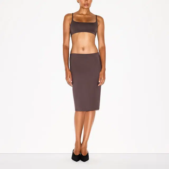 SKIMS FW25 SMOOTH LAYERS MIDI SKIRT