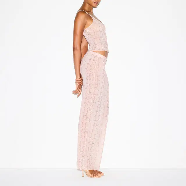 SKIMS FW25 MILKY SHEER LONG SKIRT
