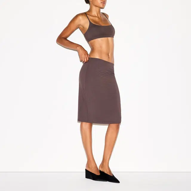 SKIMS FW25 SMOOTH LAYERS MIDI SKIRT