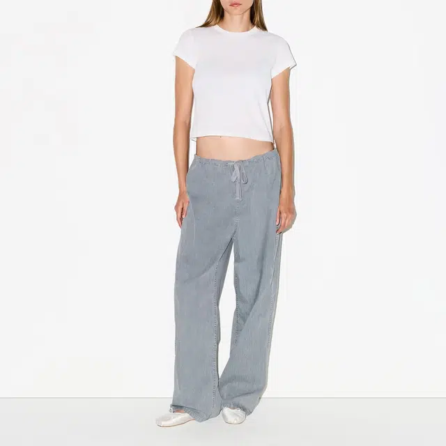 SKIMS FW25 WOVEN LOUNGE OVERSIZED PANT