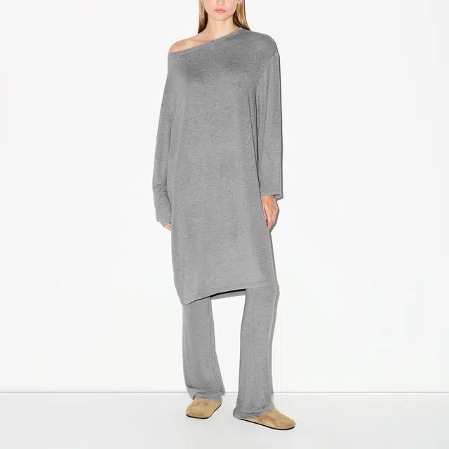 SKIMS FW25 LIGHTWEIGHT MODAL LONG SLEEVE TUNIC