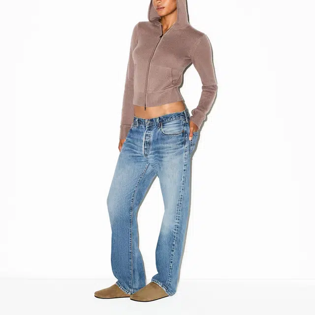 SKIMS FW25 CASHMERE ZIP UP HOODIE