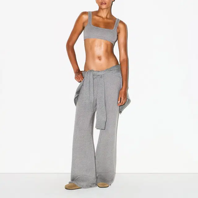 SKIMS FW25 TEXTURED KNIT BRALETTE