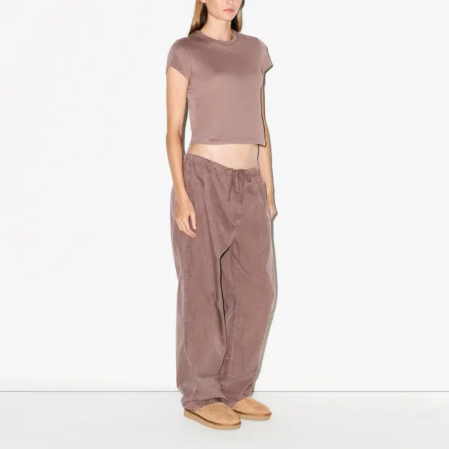 SKIMS FW25 WOVEN LOUNGE OVERSIZED PANT