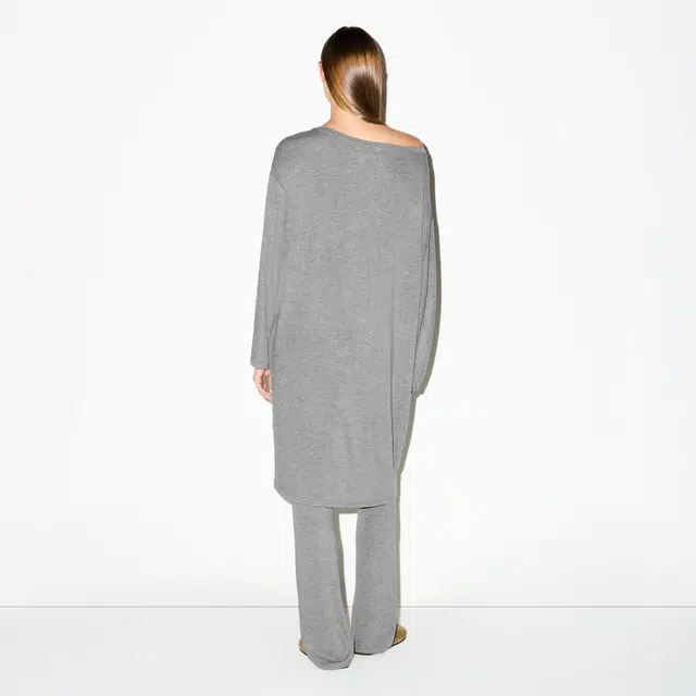 SKIMS FW25 LIGHTWEIGHT MODAL LONG SLEEVE TUNIC