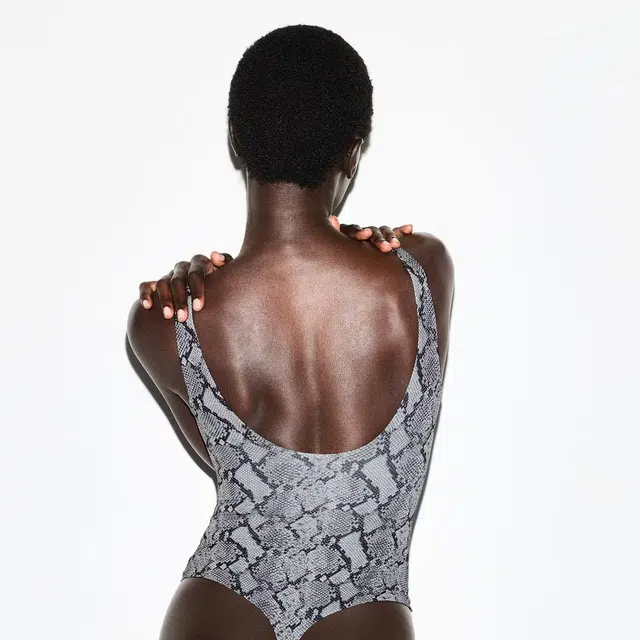 SKIMS Fits Everybody Square Neck Bodysuit