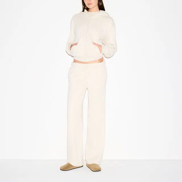SKIMS COTTON FLEECE CLASSIC STRAIGHT LEG PANT