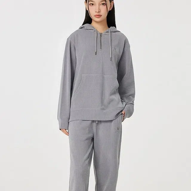 美特斯邦威 时尚休闲百搭连帽长袖卫衣 男女同款