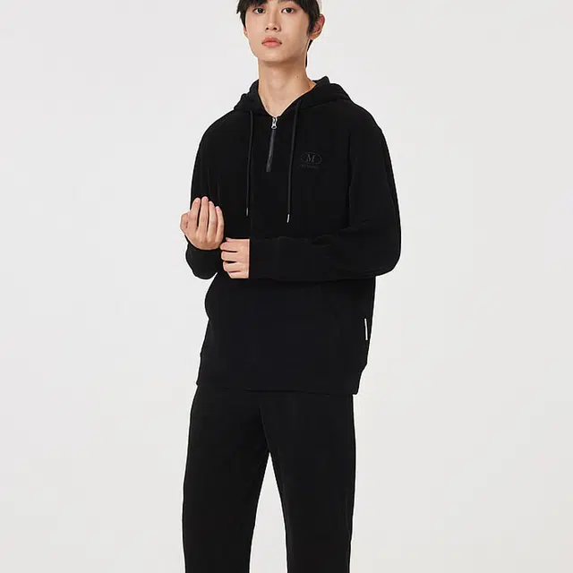 美特斯邦威 时尚休闲百搭连帽长袖卫衣 男女同款