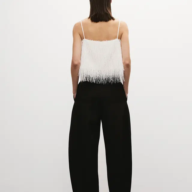 RECTO SS25 FRINGE EFFECT CAMISOLE TOP