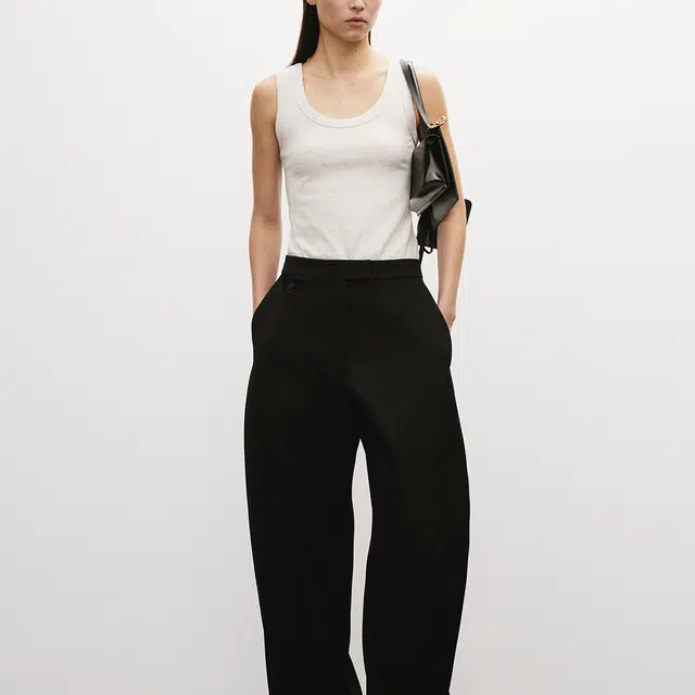 RECTO SS25 SCOOP NECK JERSEY TANK TOP