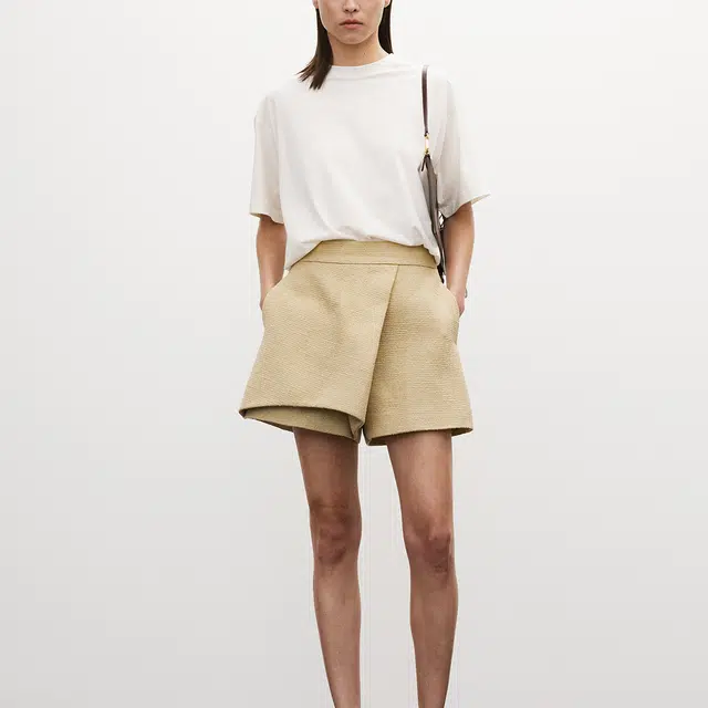 RECTO CASHMERE BLEND LOOSE FIT T-SHIRT SS25T