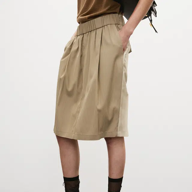 RECTO SS25 SHEER BACK BANDING SKIRT