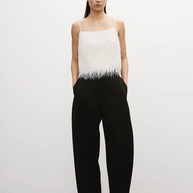 RECTO SS25 FRINGE EFFECT CAMISOLE TOP