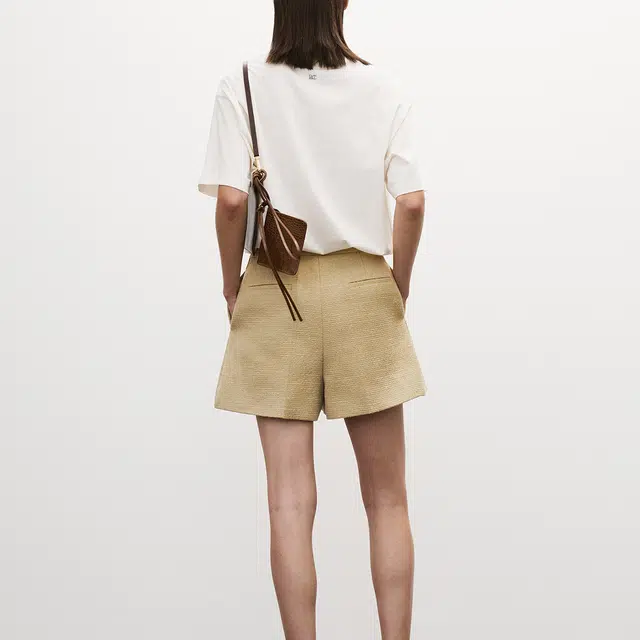 RECTO CASHMERE BLEND LOOSE FIT T-SHIRT SS25T